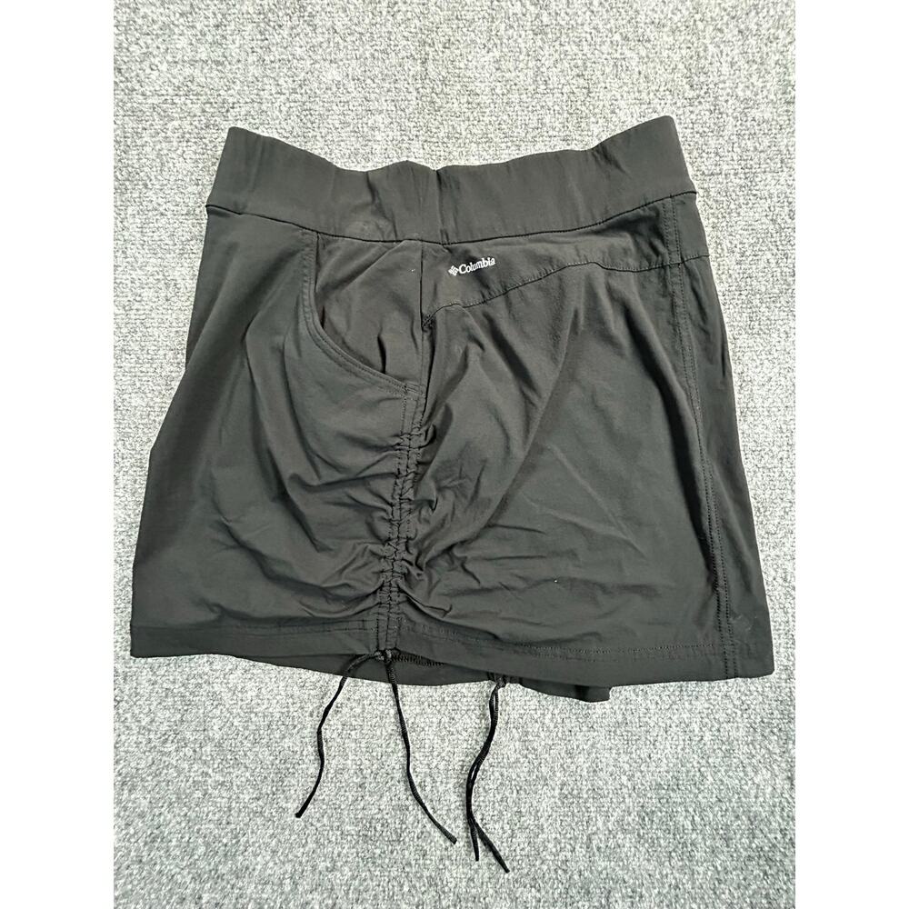 Columbia Omni-Shield Black Skort Women's Medium M Stretch Hiking Golf Skirt - Picture 5 of 8